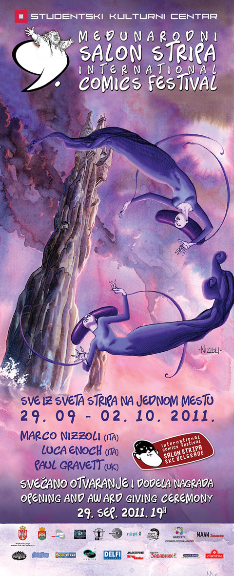 НАГРАДЕНИ УЧЕСНИЦИ НА СТРИП САЛОНОТ ВО БЕЛГРАД