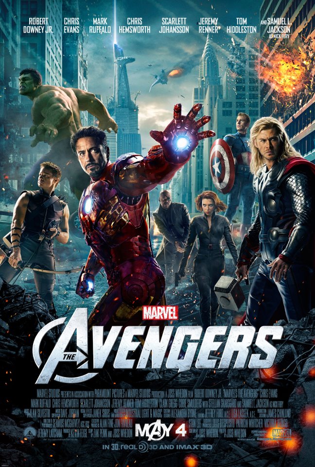 AVENGERS – 4 МАЈ