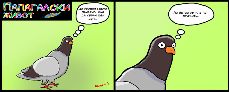 ПАПАГАЛСКИ ЖИВОТ